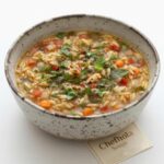 SOOS001 Chefhola Soups Orzo Soups Barley Noodle Soup perspective