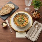 SOOS001 Chefhola Soups Orzo Soups Barley Noodle Soup table