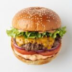 STGD002 Chefhola Steakhouse Grilled Dishes Cheese Burger