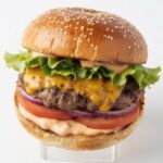 STGD002 Chefhola Steakhouse Grilled Dishes Cheese Burger perspecrive