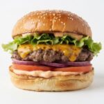 STGD002 Chefhola Steakhouse Grilled Dishes Cheese Burger side