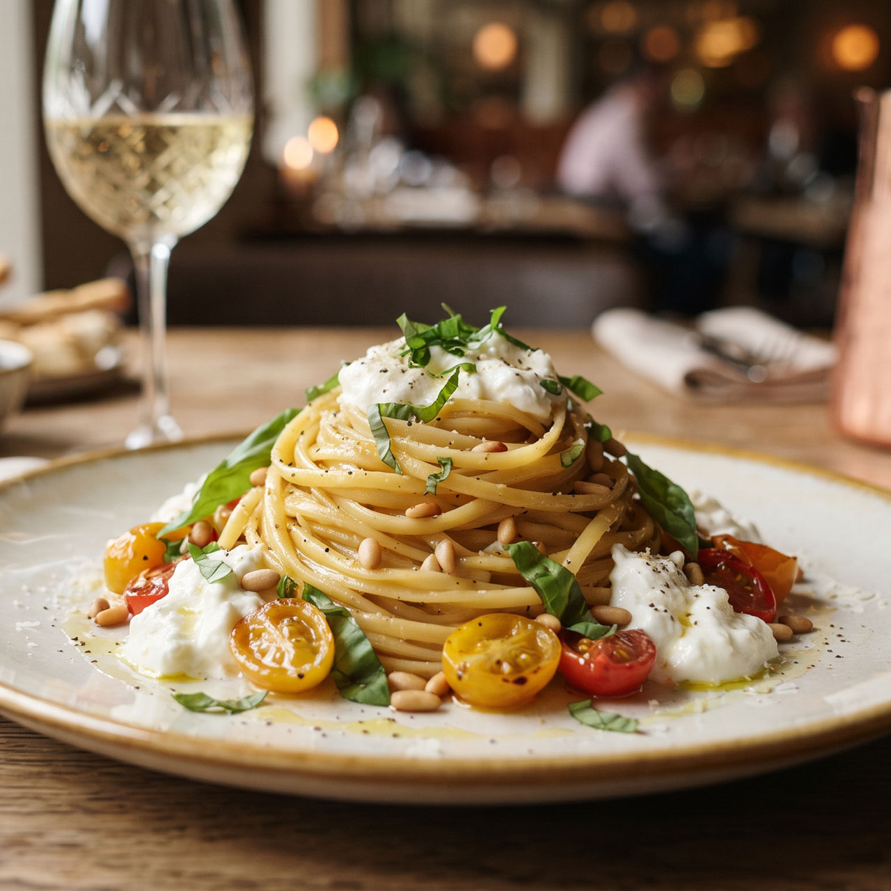 Web Chefhola Homepace food and Flavors linguine pasta