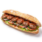BAK SAN 03 Chefhola Bakery Sandwiches Meatball Marinara Sandwich Perspective