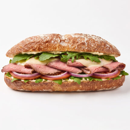 BAK SAN 04 Chefhola Bakery Sandwiches Roast Beef Sandwich Side