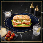 BAK SAN 07 Chefhola Bakery Sandwiches Chicken Fillet Sandwich Table