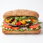 BAK SAN 08 Chefhola Bakery Sandwiches Veggie Delite Sandwich Side
