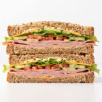BAK SAN 11 Chefhola Bakery Sandwiches Turkey Ham Sandwich Side