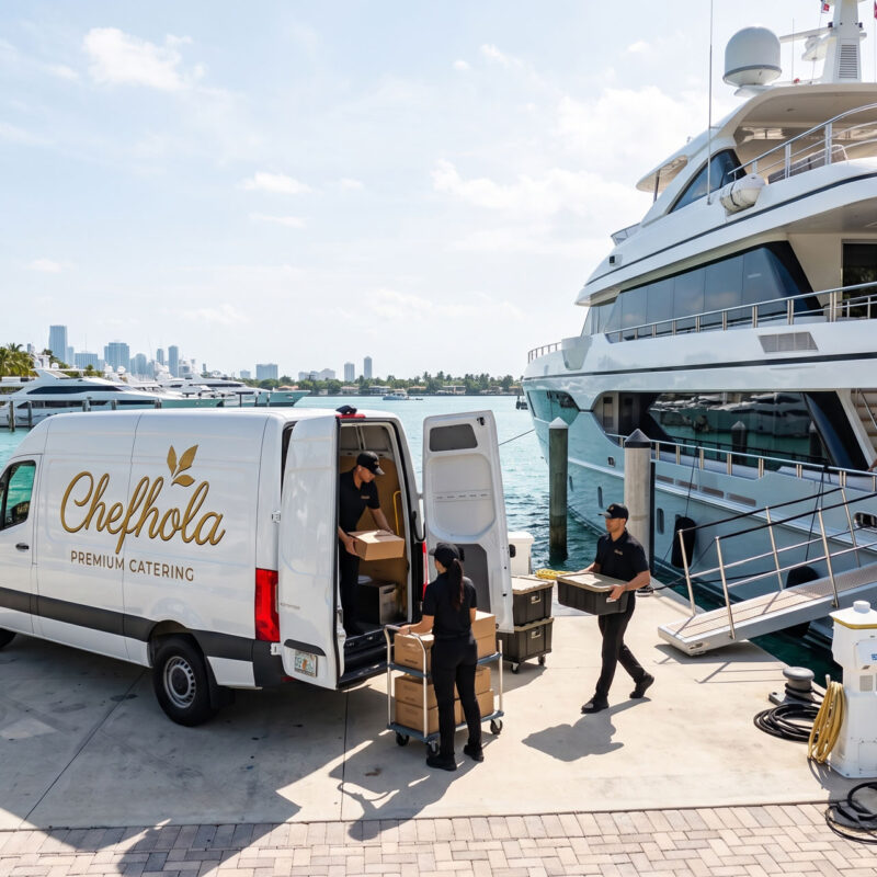 Chefhola EB 5 Investment Priority 6 Month B2B Catering Service Solutions Yachts 2