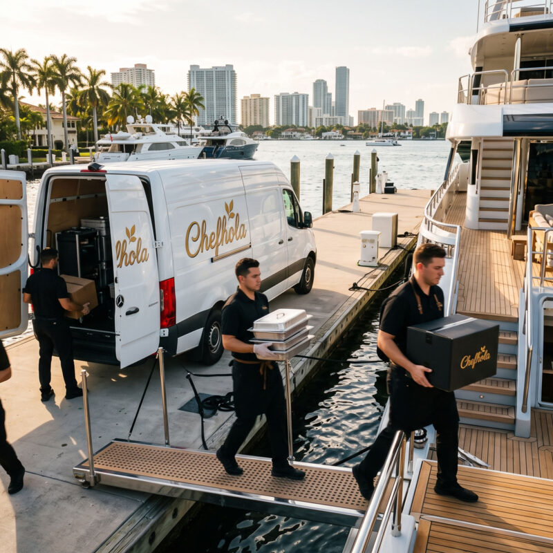 Chefhola EB 5 Investment Priority 6 Month B2B Catering Service Solutions Yachts 3