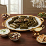 MED ROL 04 Chefhola Mediterranean Rolls Black Cabbage Rolls Table