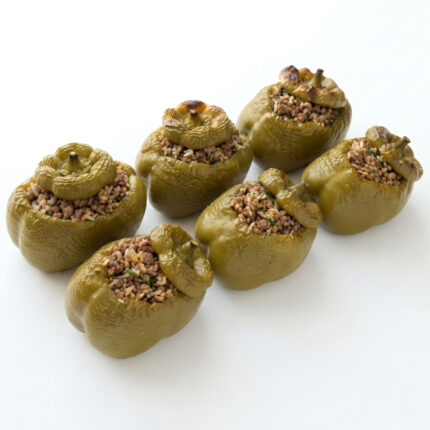 MED ROL 05 Chefhola Mediterranean Rolls Roll Bell Peppers Perspective