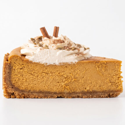 PAS CHE 05 Chefhola Pastries Cheesecakes Pumpkin Spice Cheesecake Side