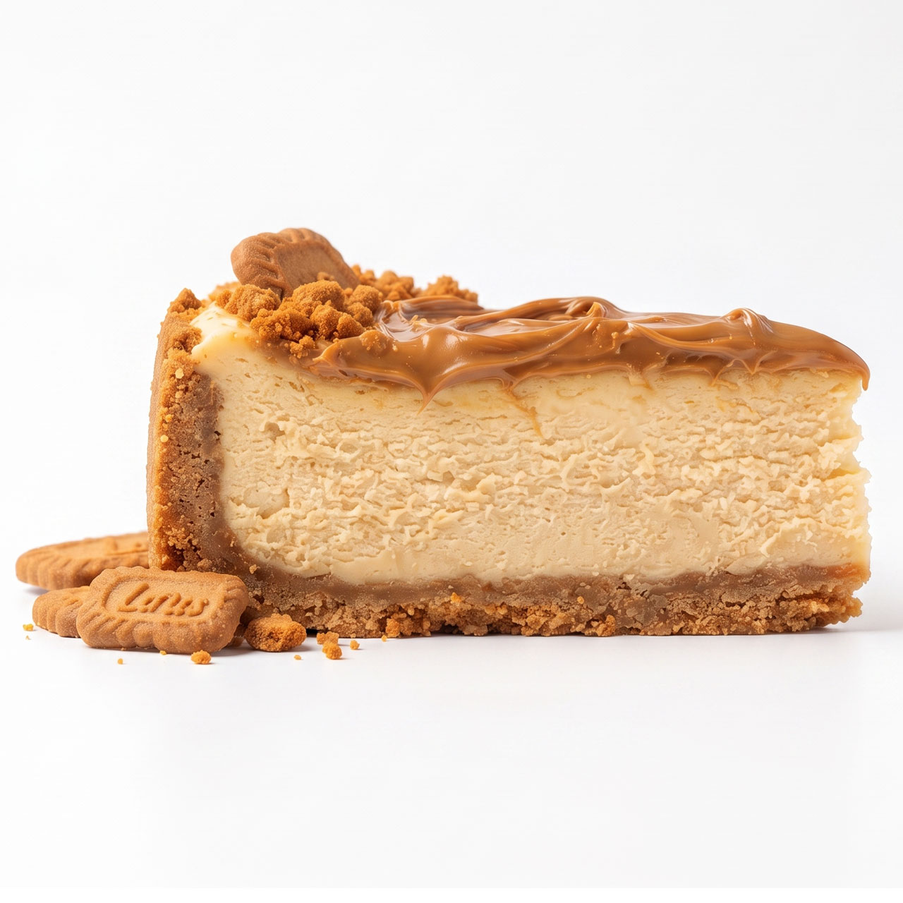 PAS CHE 07 Chefhola Pastries Cheesecakes Cookie Butter Cheesecake Side PAS CHE 07 Chefhola Pastries Cheesecakes Cookie Butter Cheesecake Side