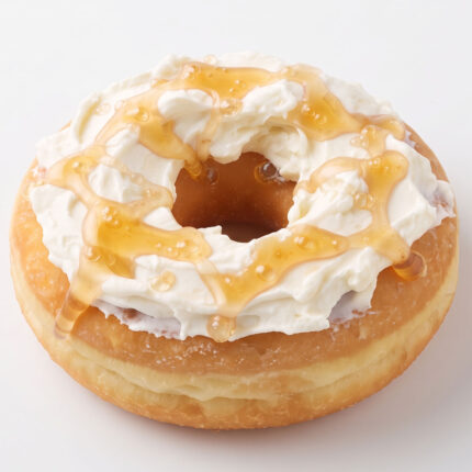PAS DON 02 Chefhola Pastries Donuts Honey and Clotted Cream Donut Perspective