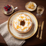 PAS DON 02 Chefhola Pastries Donuts Honey and Clotted Cream Donut Table