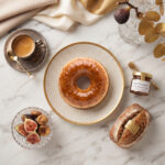 PAS DON 03 Chefhola Pastries Donuts Mulberry Molasses Donut Table